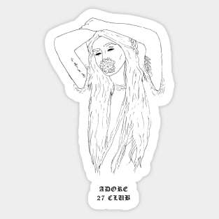 27 Club Sticker